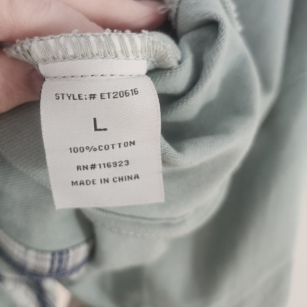 Easel Patchwork Denim Jacket Size Large Cottageco… - image 5